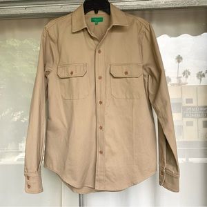 MAGILL LONG SLEEVE Military cotton shirt jacket